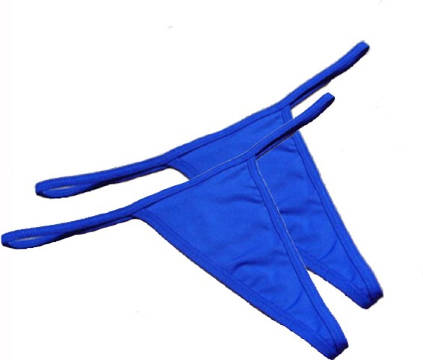 Wei Dian G-String Women Thong Dark Blue Panty - Buy Navy Blue