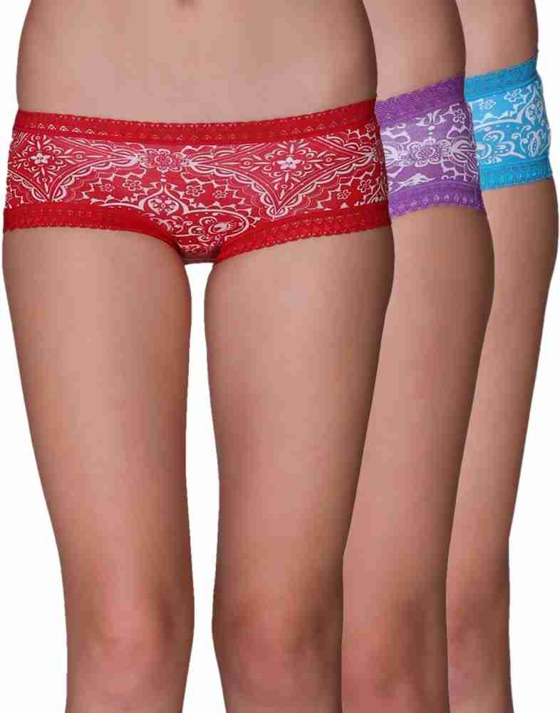 KIDLEY Women Boy Short Multicolor Panty - Buy Multicolor KIDLEY Women Boy  Short Multicolor Panty Online at Best Prices in India