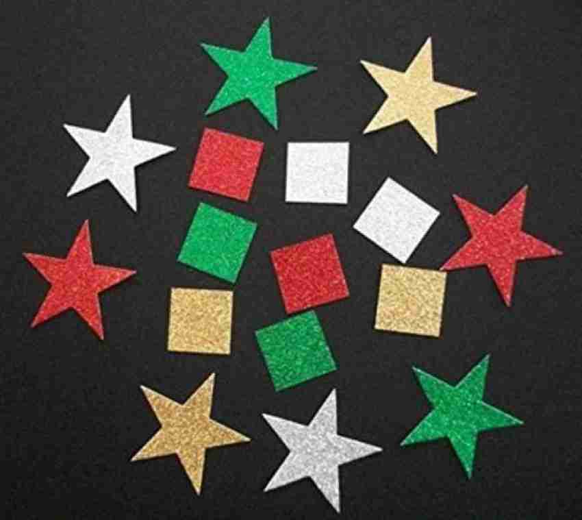Multi Color Glitter Card Stock Paper , 300gsm Or 200gsm A4 Glitter
