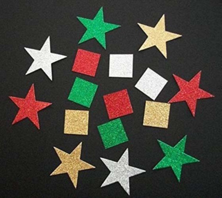 Multi Color Glitter Card Stock Paper , 300gsm Or 200gsm A4 Glitter Card