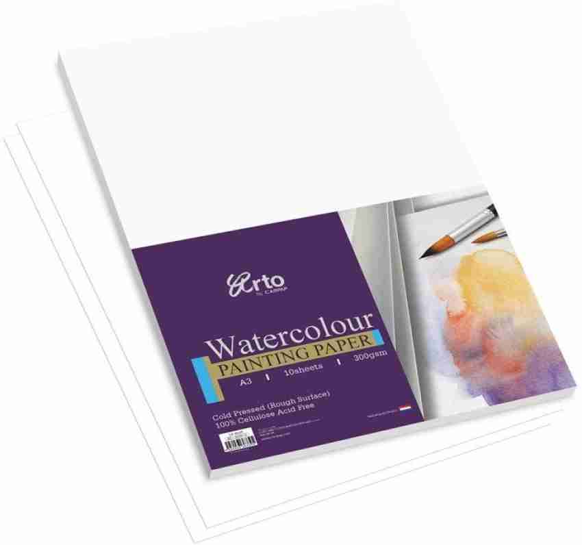 NEELGAGAN Water Colour Sheet A3 (Suitable For Drawing,  Sketching And Painting) Plain A3 320 gsm Watercolor Paper - Watercolor Paper