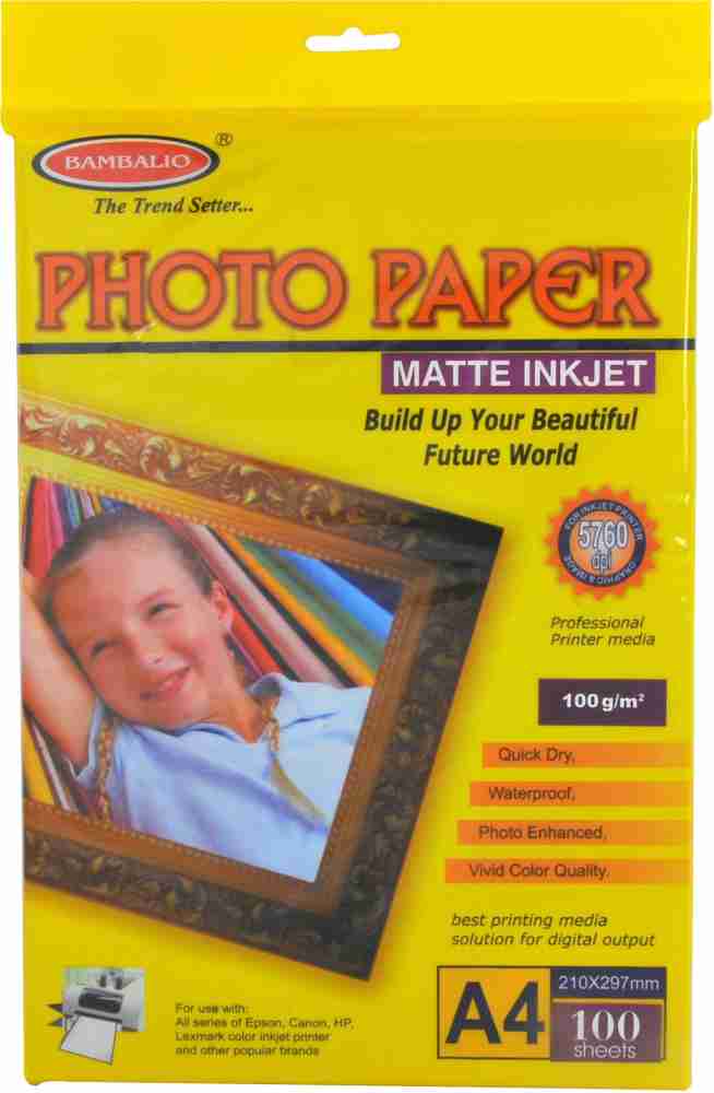 Canon Matte Photo Paper 8.5x11 - 1,000 Sheets