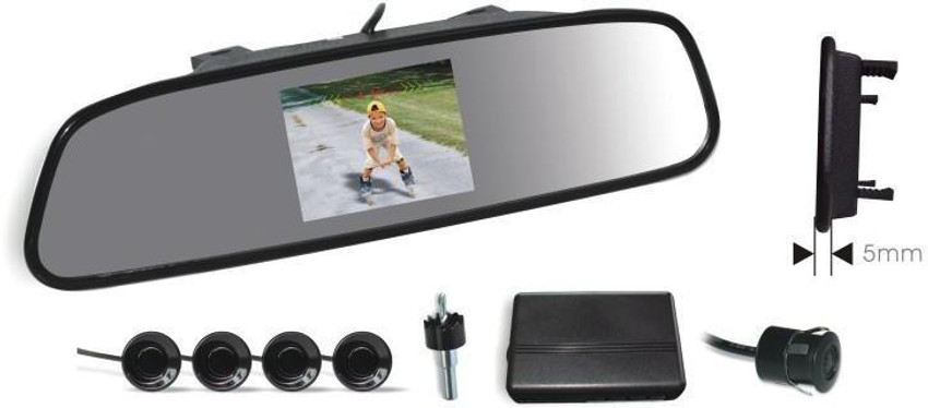 Clip on rear online view mirror camera