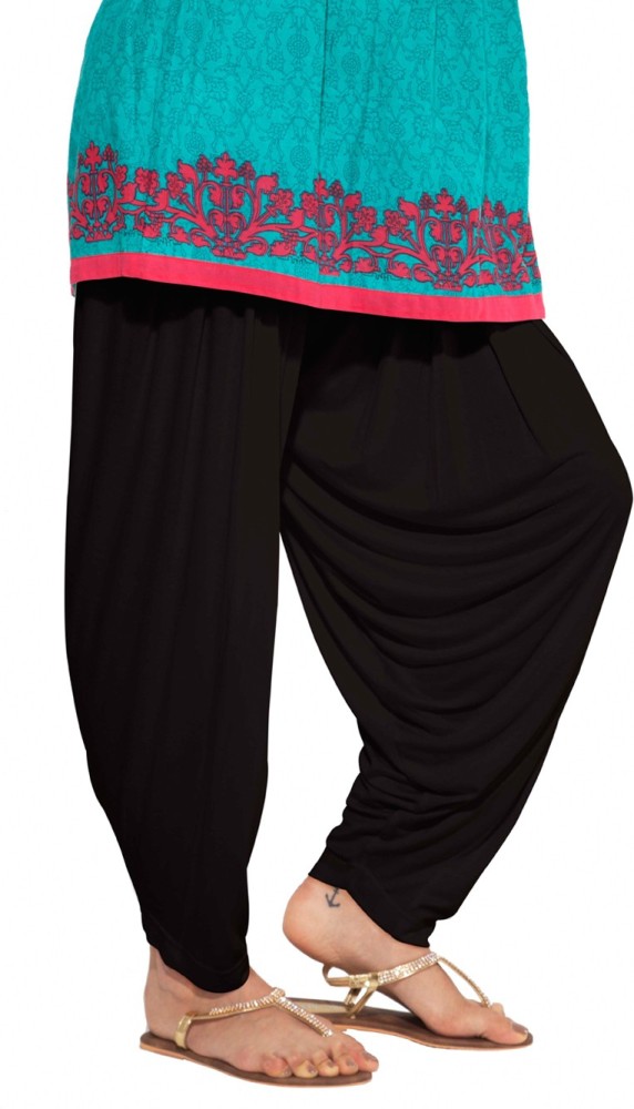 Buy GO COLORS Women Pink Solid 100 Cotton Patiala Pant Online at Best  Prices in India  JioMart