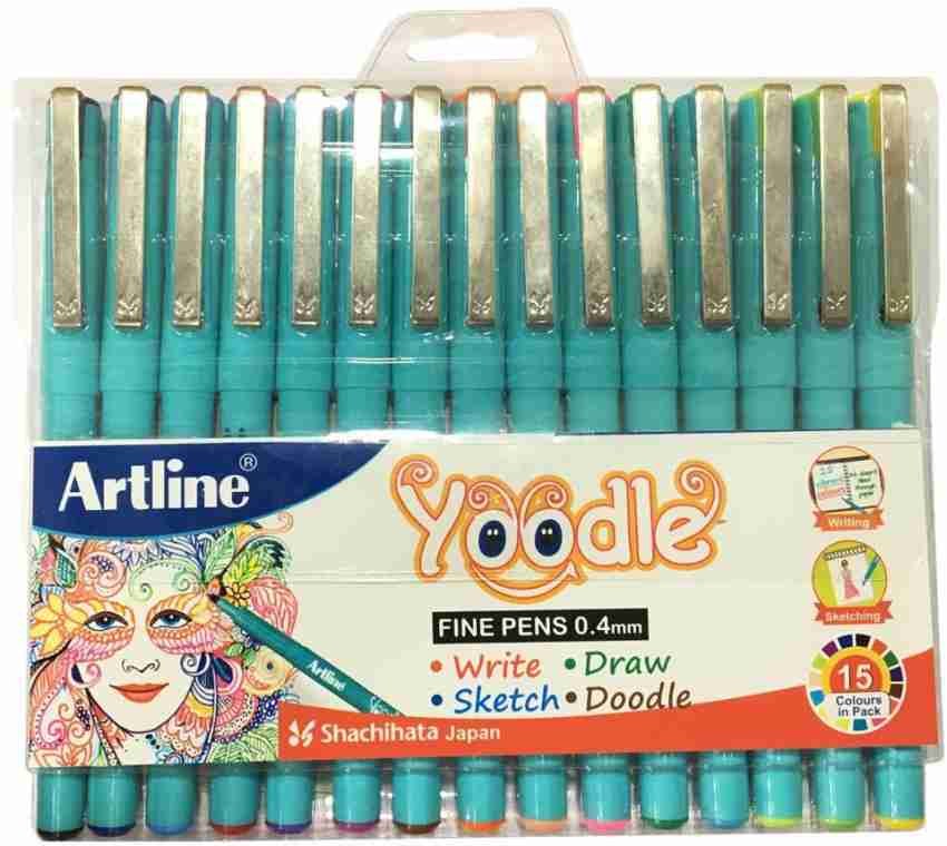 Artline Yoodle 0.4MM Fineliner Pen - Buy Artline Yoodle 0.4MM Fineliner Pen  - Fineliner Pen Online at Best Prices in India Only at