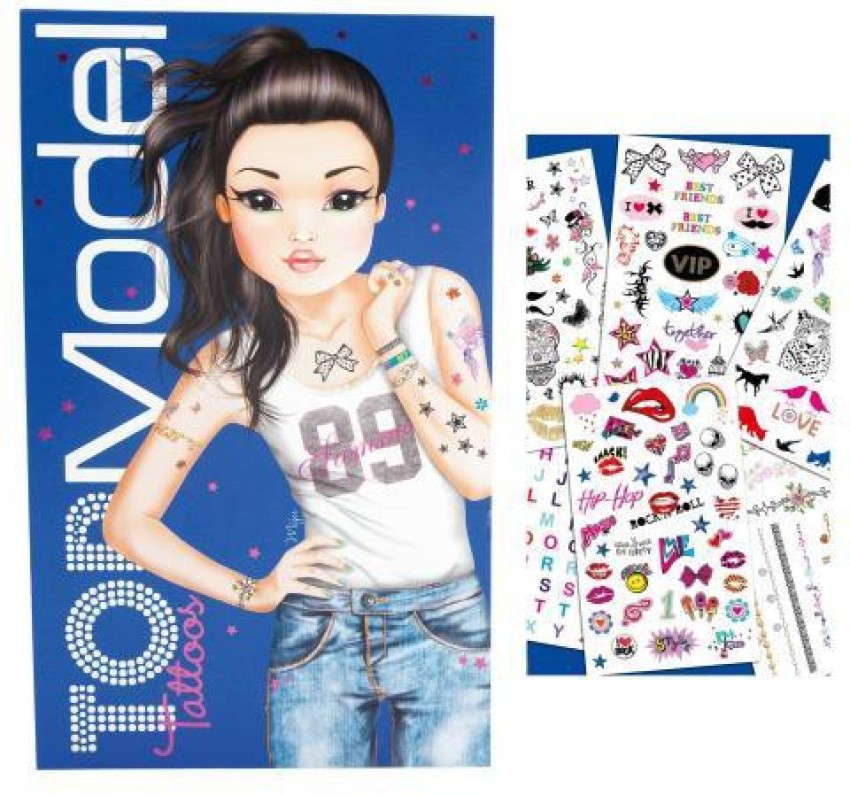 Hamleys Top Model Tattoo Book Stationery Set - Buy Hamleys Top