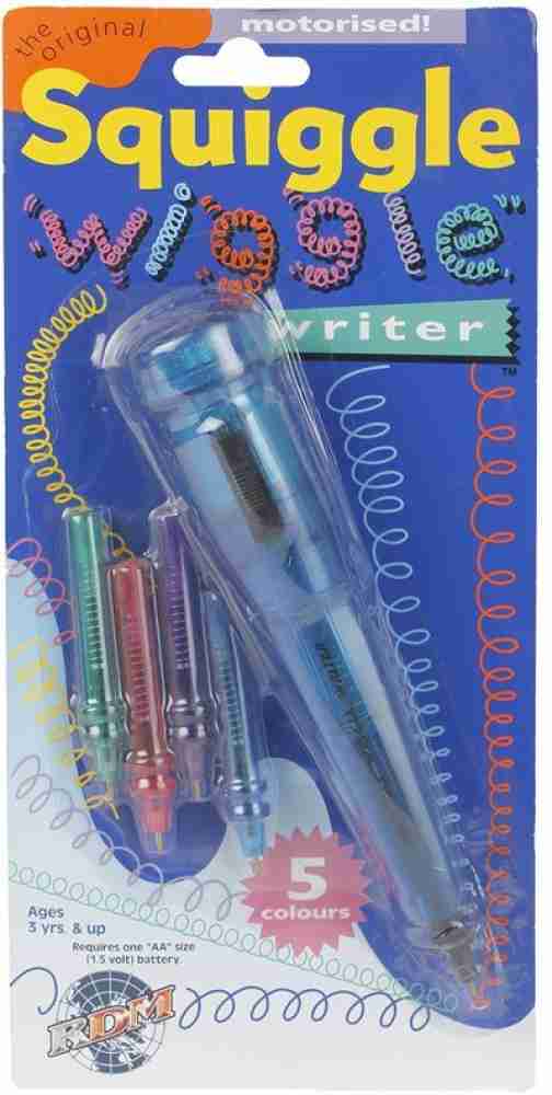 Squiggle wiggle outlet pen