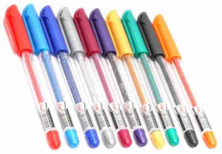 Plastic Flair Glitter Gel Pen at Rs 90/pack in Noida