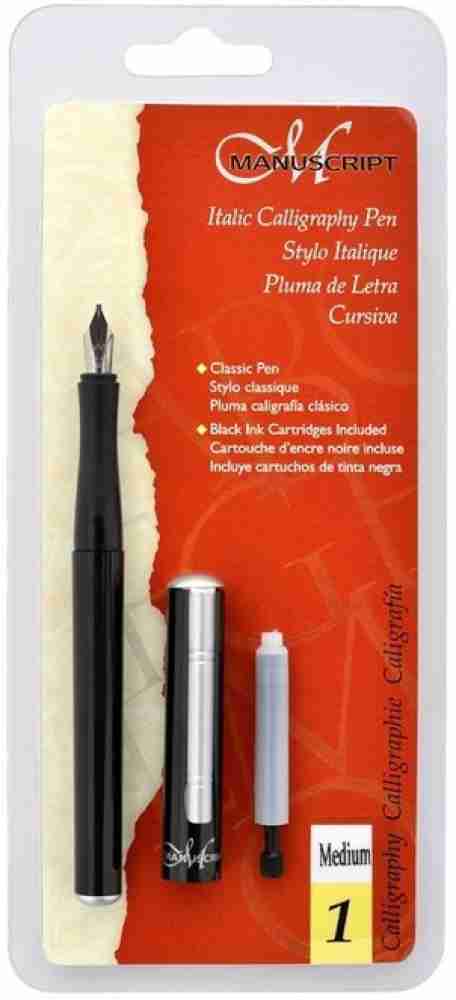 Manuscript Fineliner Pens - Black (Triple Pack)