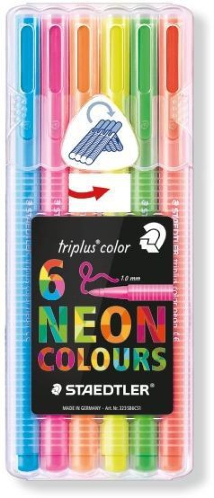 Staedtler Triplus Fineliner Pens 30 Assorted Colors Made In Germany NEW IN  BOX