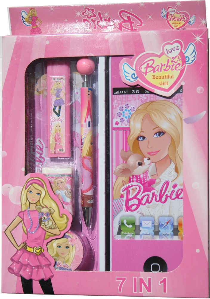 Barbie pencil case set online