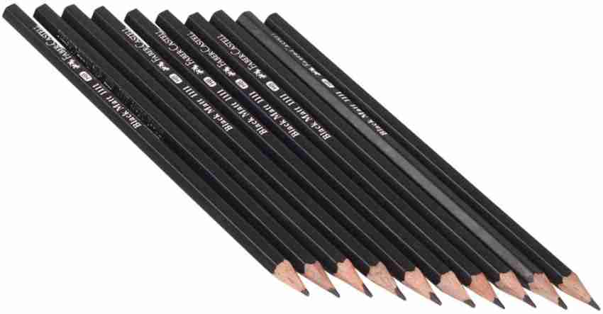 FABER-CASTELL Black matt 1111 Drawing Pencils (Pack