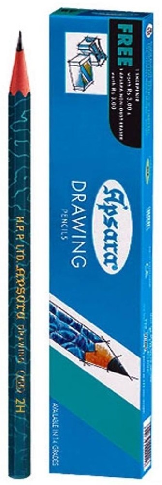 10X Apsara DRAWING Pencil (2H) for ENGINEER drawing shading, sketching,  drafting
