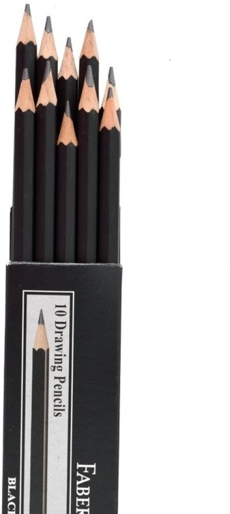 FABER-CASTELL Black Matt 1111 3B Pencil 