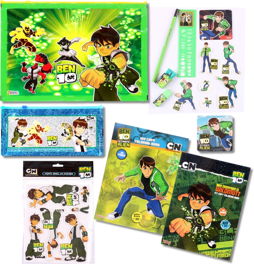 Ben 10 Original Series Alien Stickers 