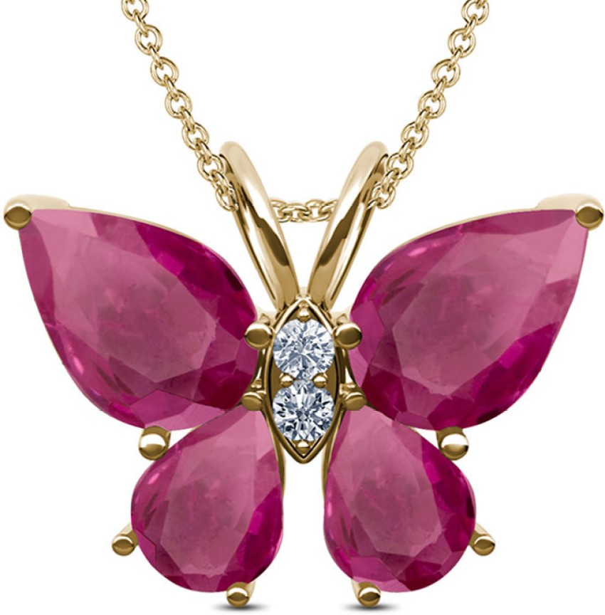 Caratlane best sale butterfly pendant