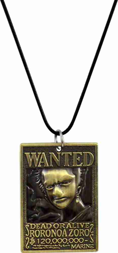 Collier One Piece Wanted Roronoa Zoro