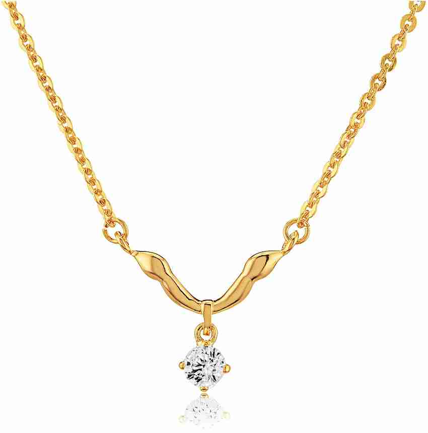 mahi Albatross Gold plated Alloy Pendant Price in India Buy mahi