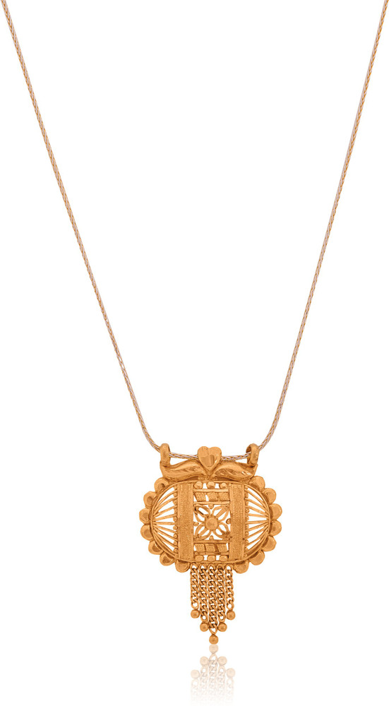 Senco Gold Contemporary Yellow Gold Pendant Price in India Buy