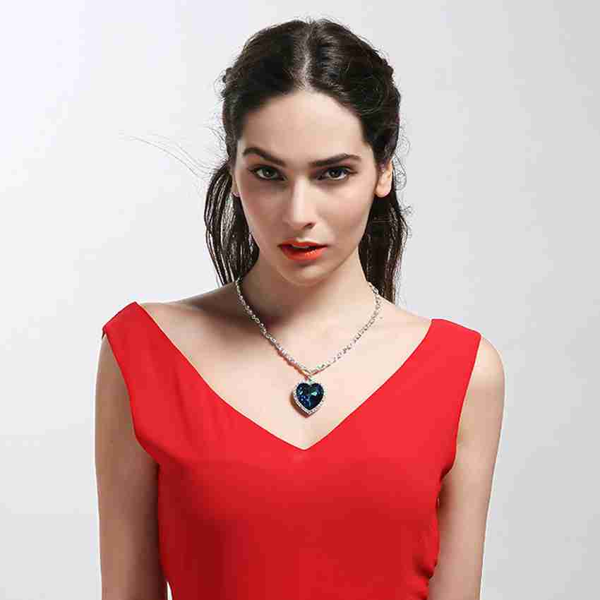 Swarovski titanic heart necklace new arrivals