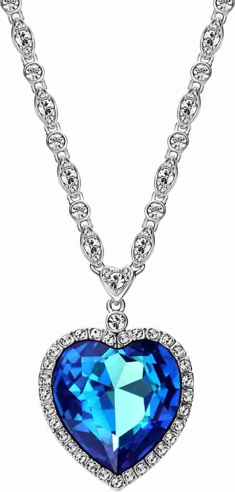 Swarovski heart of the ocean necklace new arrivals