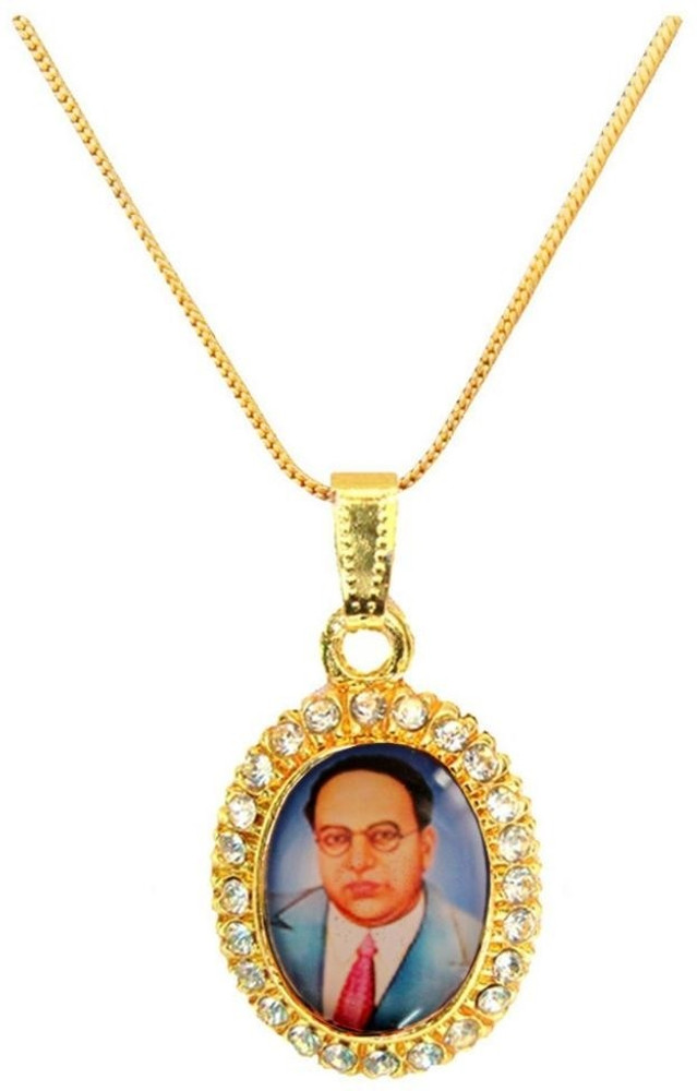 rich famous Elegant Gold Dr.Baba saheb Ambedkar Alloy Pendant Price in India Buy rich famous Elegant Gold Dr.Baba saheb Ambedkar Alloy Pendant Online at Best Prices in India