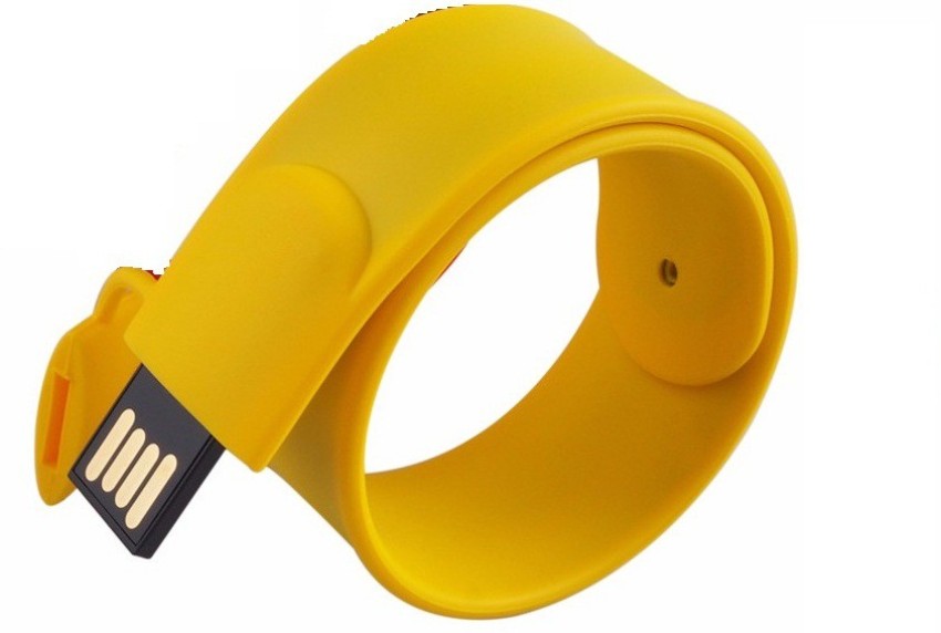 PVC Colourful Bracelet USB Pendrive For Data Transfer