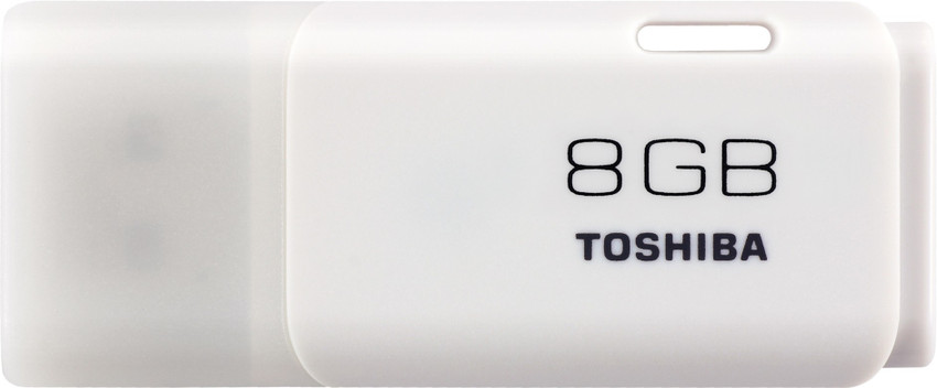 Toshiba Haya white 8gb pendrive - TOSHIBA : Flipkart.com