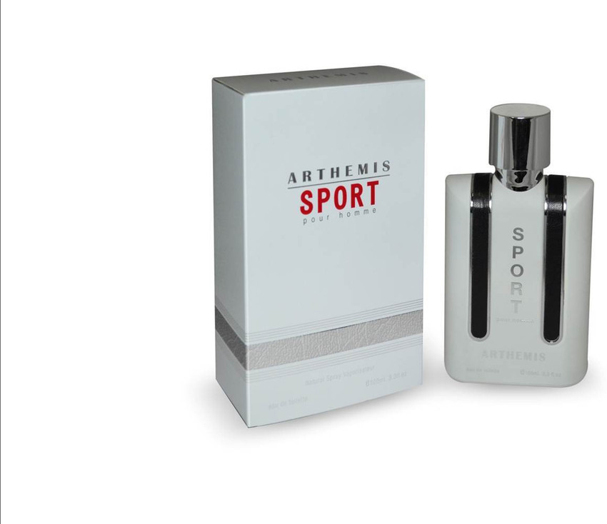 Silver sport perfume top