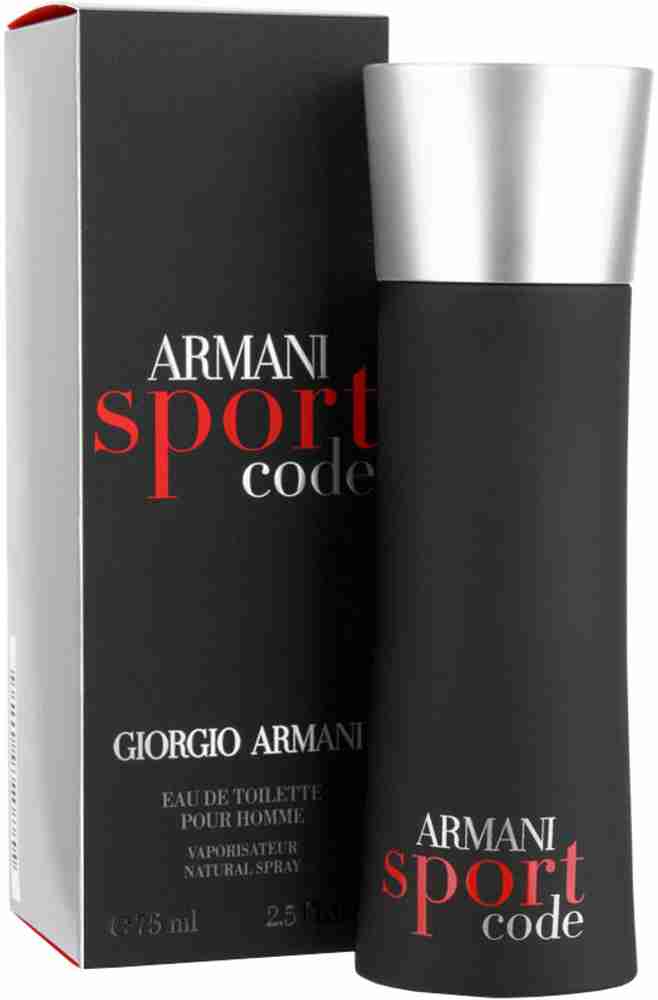 Armani sport code 75ml clearance