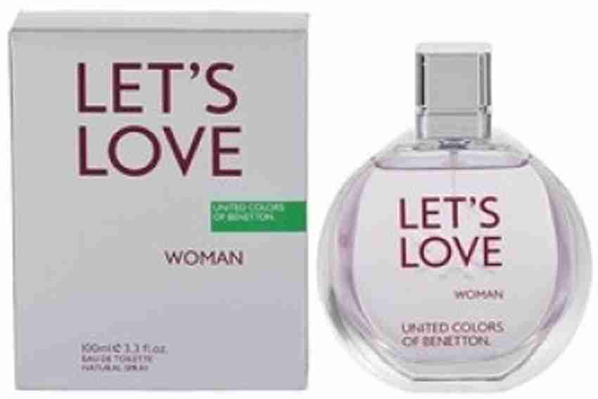 Buy United Colors of Benetton LET S LOVE Eau de Toilette 100 ml