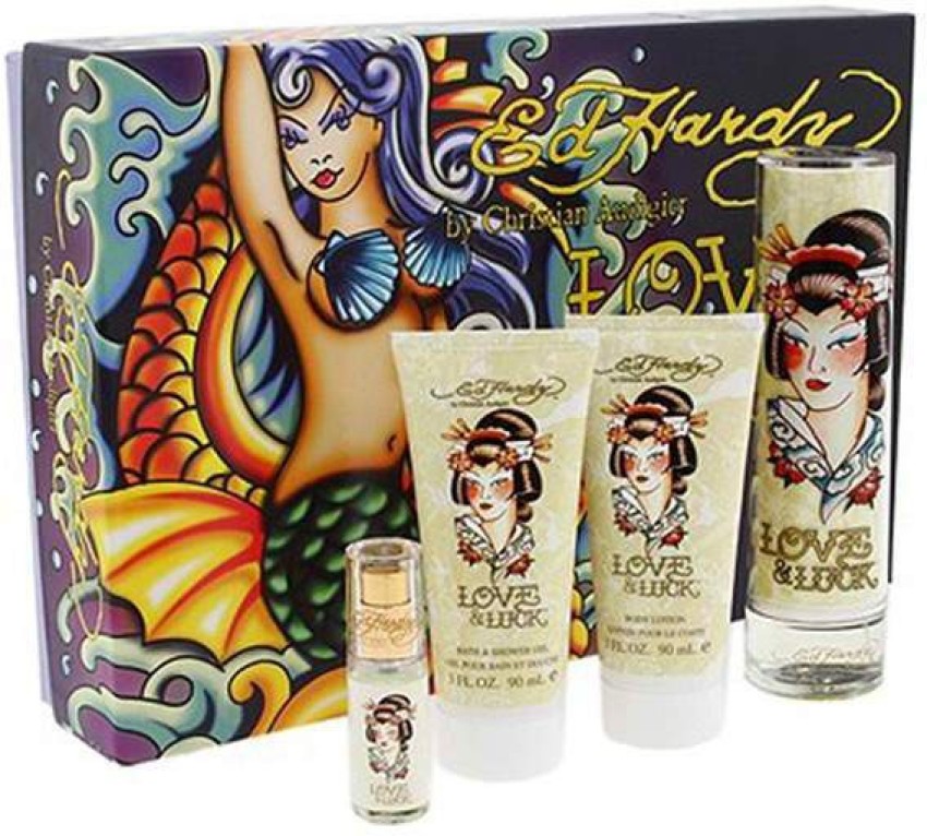 Ed hardy love discount and luck gift set