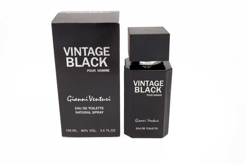 Perfume shop vintage black