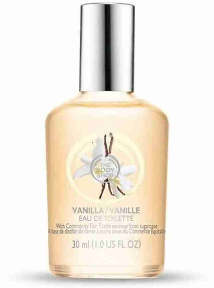Body shop vanilla body spray deals