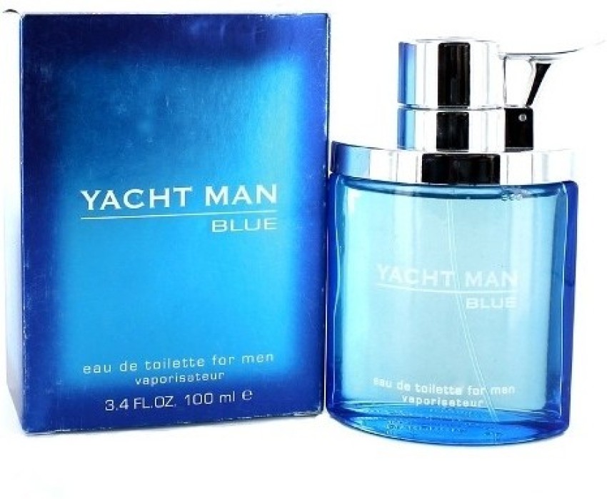 Myrurgia Yacht Man Blue Eau De Toilette Spray for Men 3.4 oz