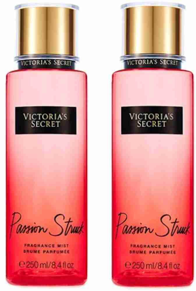 Buy Victoria s Secret New Passion Struck Fragrance Mist 2pack Eau de Parfum 500 ml Online In India Flipkart