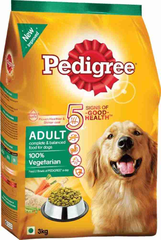 Pedigree puppy hotsell vegetarian 3kg