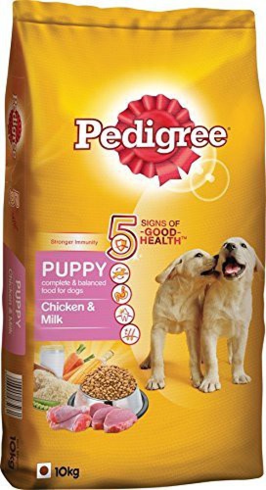 Pedigree puppy outlet milk