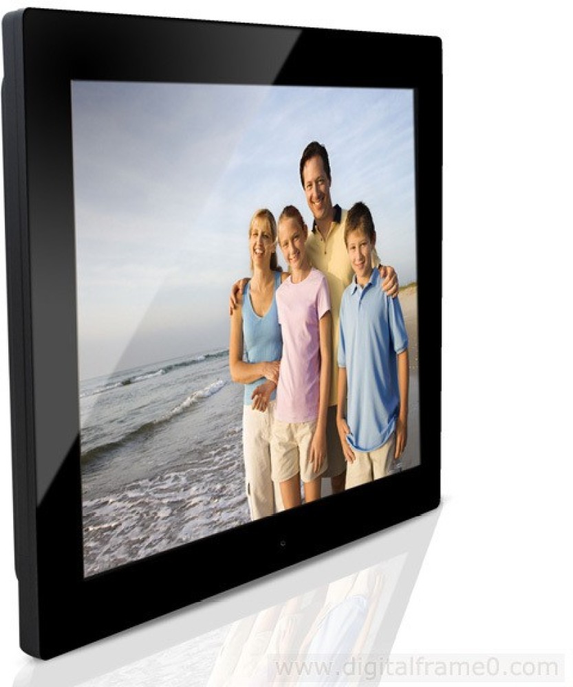 Sungale 14" Hi-Resolution Digital Photo Frame with Remote Control, Transitional Effects, Interval time Adjust, Video Playback, Background Music, Photo