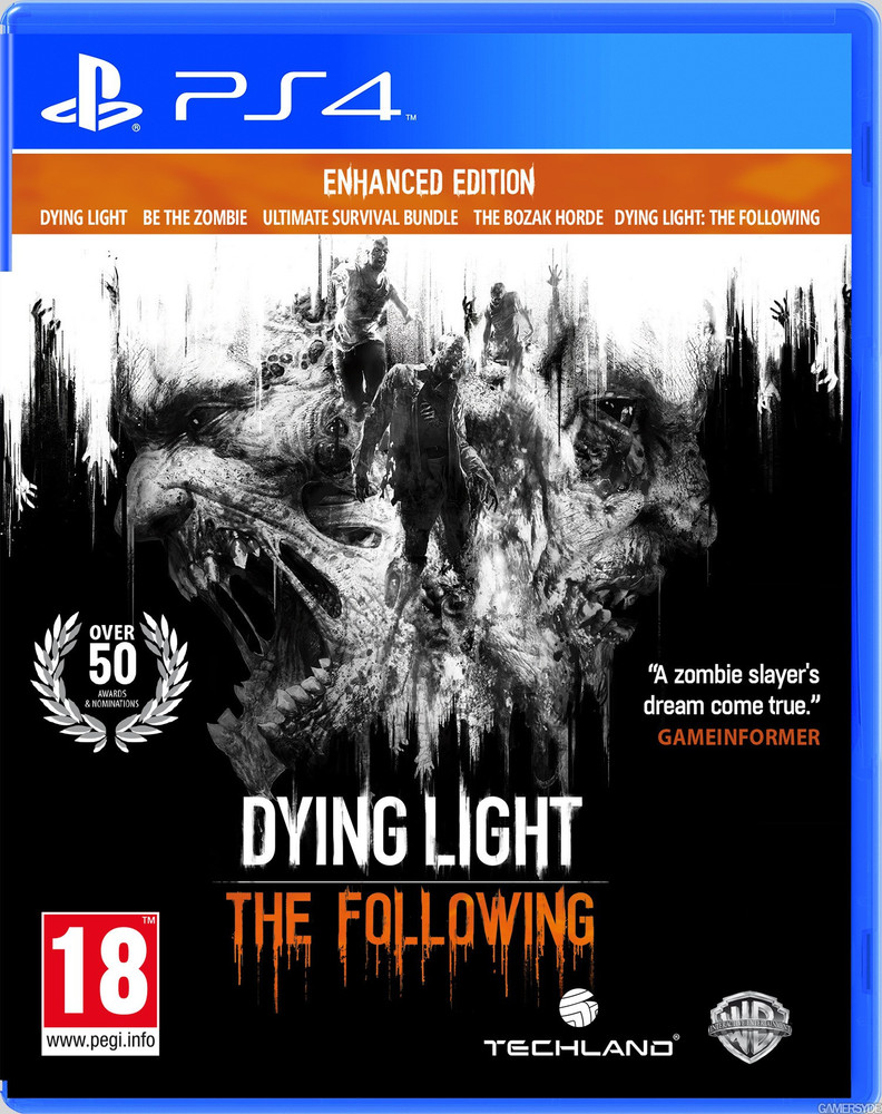 Dying Light: The Following - Enhanced Edition (PS4) - The Cover Project