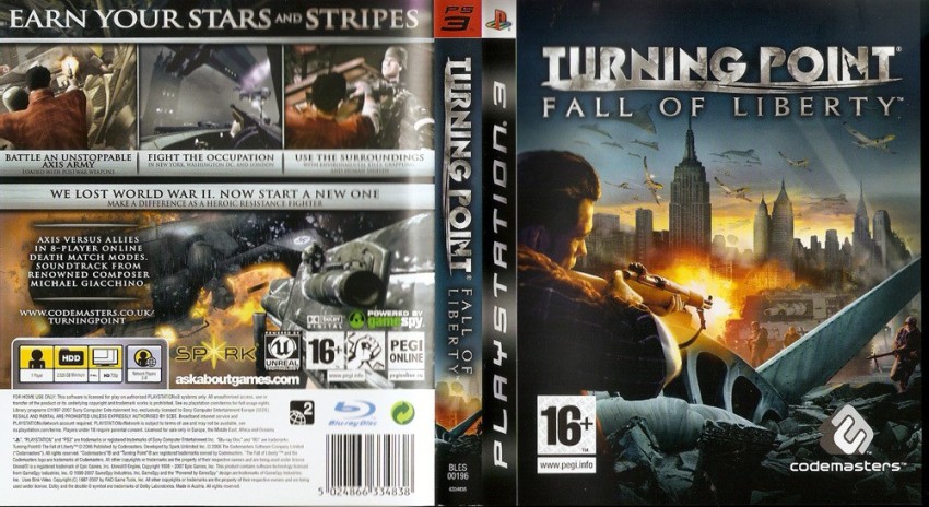 Turning Point: Fall of Liberty - Xbox 360 em Promoção na Americanas