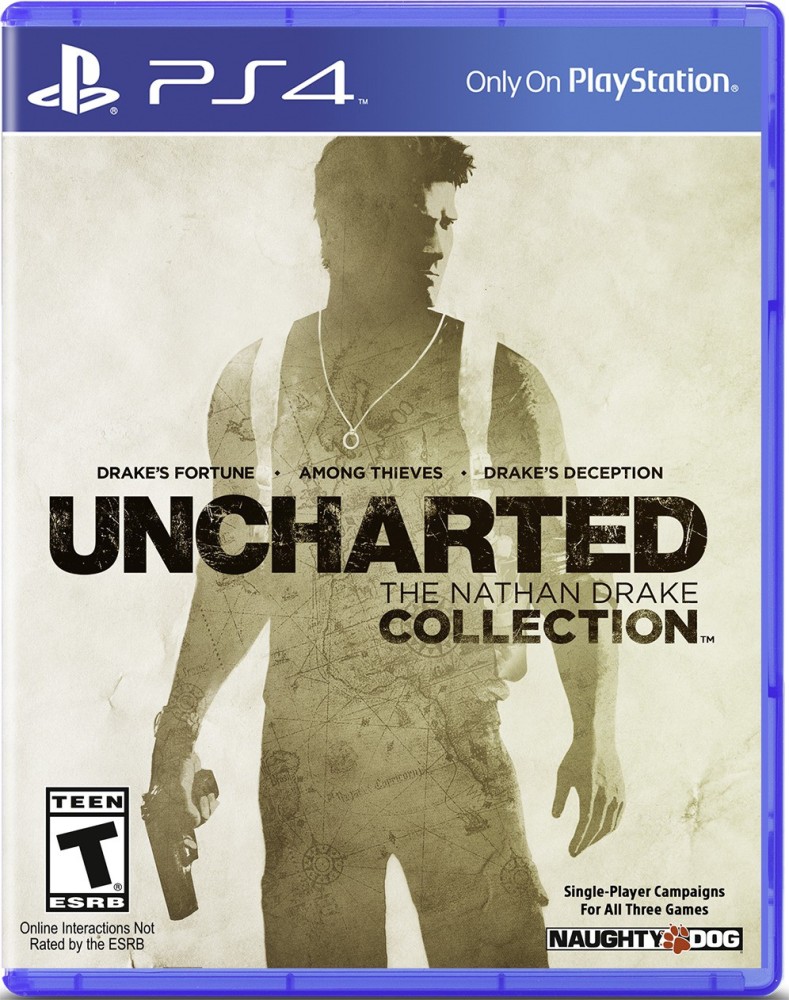 Uncharted Collection Ps4 Mídia Física Lacrado