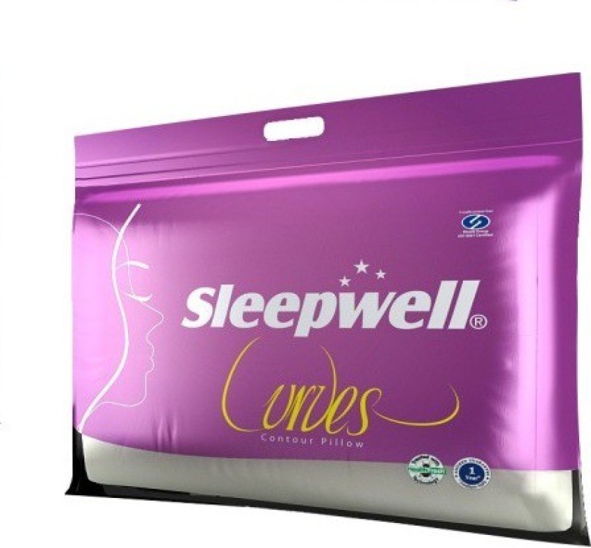 Sleepwell contour best sale memory pillow price