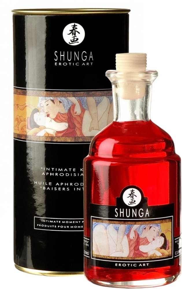 SHUNGA Cherry Intimate Kisses Aphrodisiac Oil Pleasure Enhancement