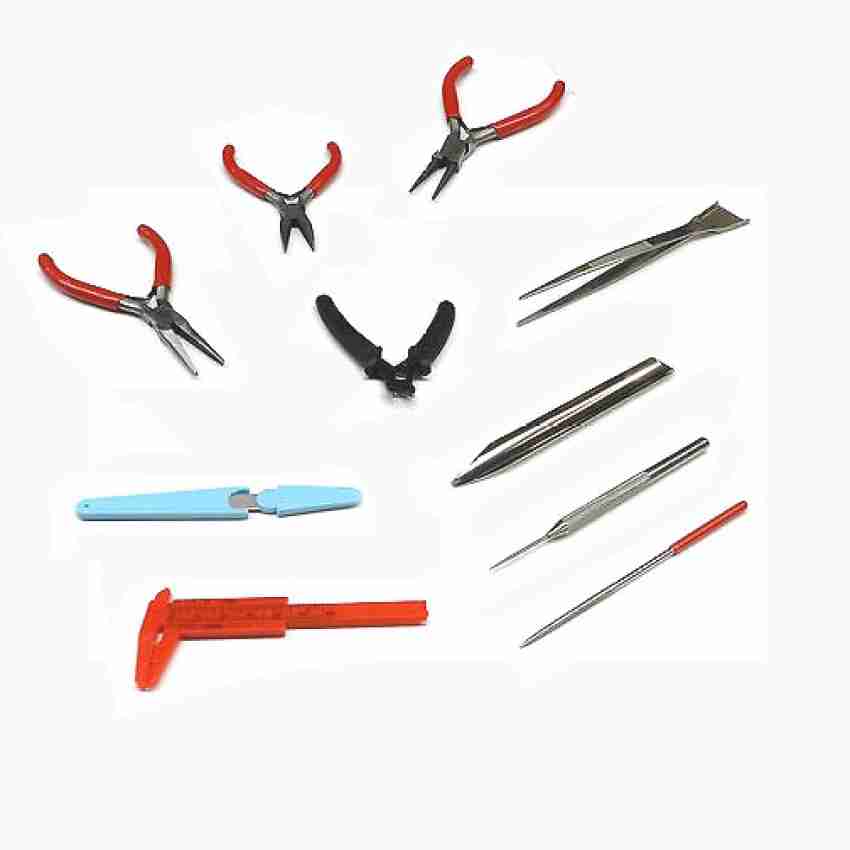 10pc Beading Tools Kit Jewelry Making Beading Tools Beaders Tools Set With  Case 