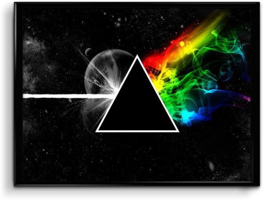 The dark side of the Moon Canvas Art - Places, Cuisine, Quotes