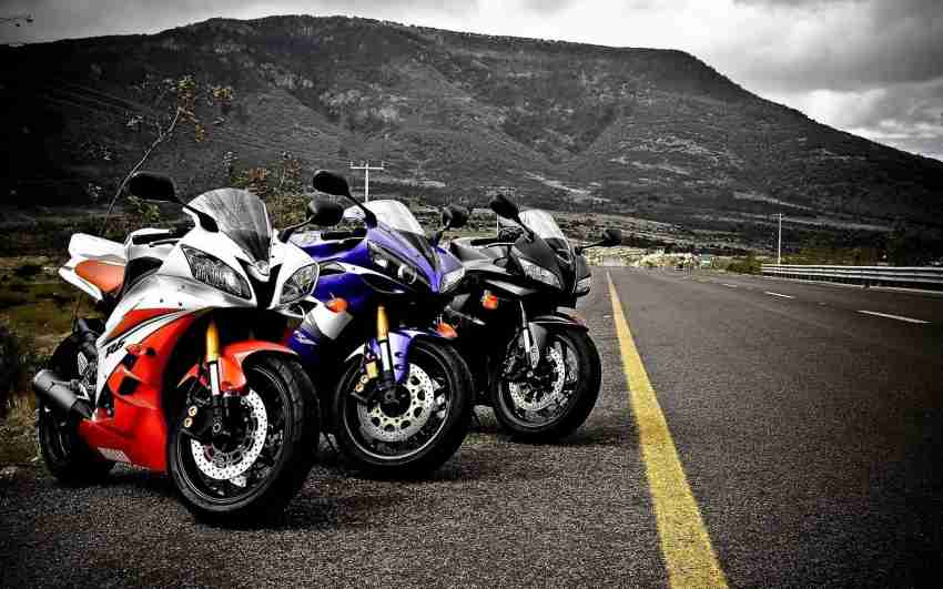 Sport bike lovers Paper Print SB ART posters Vehicles posters