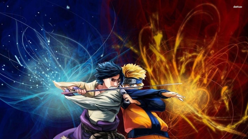 Naruto Vs Sasuke Shippuden Final Battle Anime Poster