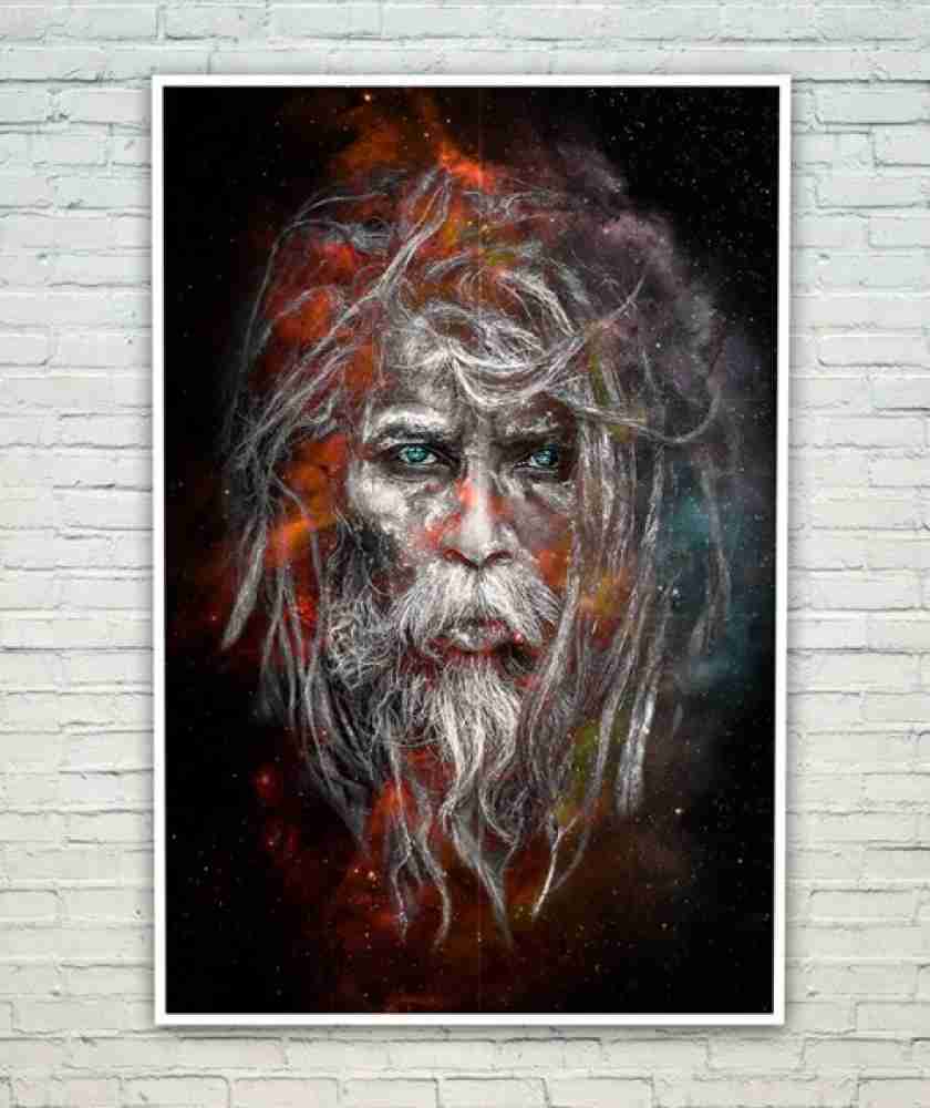 Cosmic Sadhu Poster Paper Print - Religious posters in India - Buy ...