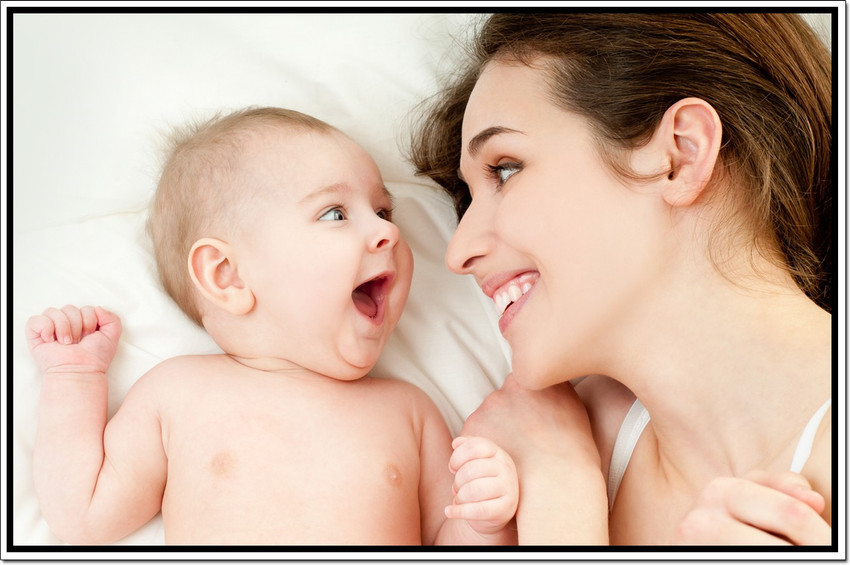 Mother With Baby Poster Paper Print Children posters in India